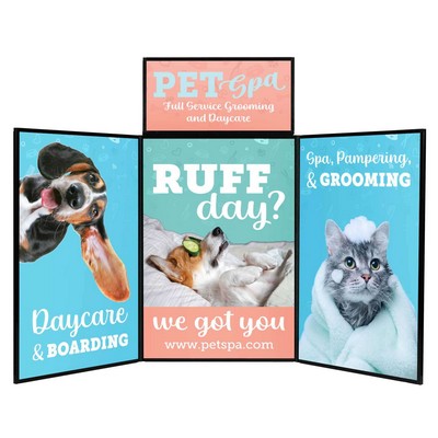 6' Fast Trak Display - Kit C (Full Graphic Panels)