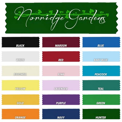 2 1/2"x9" Premium Grade Custom Ribbon