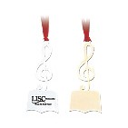 Metal Music Note Bookmark