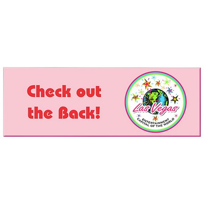 Las Vegas Chip Panoramic Photo Hand Mirror (1 5/8"x4 5/8")