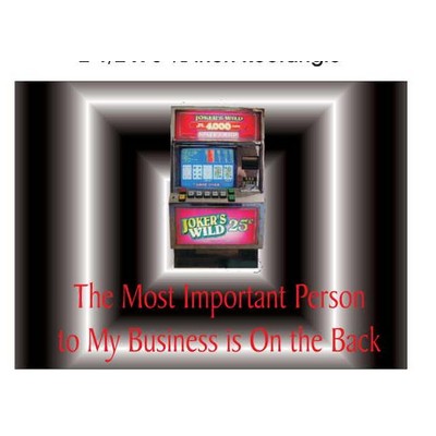 Slot Machine Photo Hand Mirror (2½"x3½")