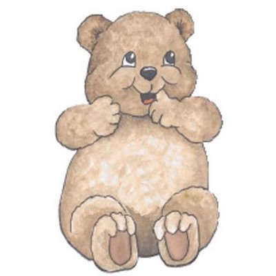 Bear Cub Maxi Magnet (12 Square Inch)