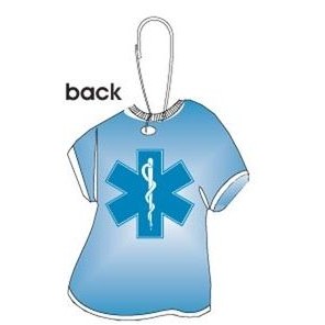 Caduceus Cross T-Shirt Zipper Pull