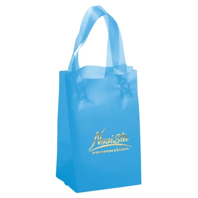 Thor - Frosted Brite Shopper - Foil Print (5" x 3" x 8")