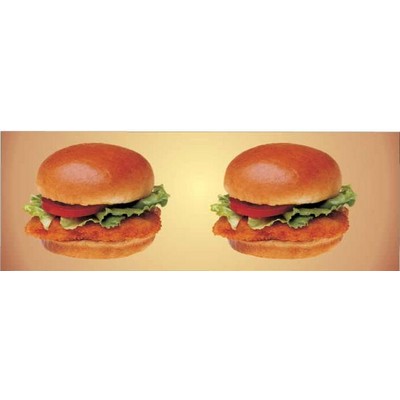 Chicken Sandwich Panoramic Badge w/ Bar Pin
