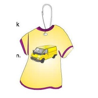 Yellow Panel Van T-Shirt Zipper Pull