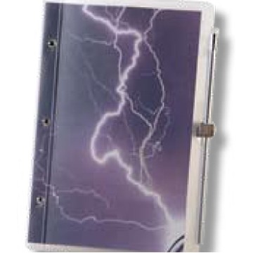 Medium Pin Journal w/ Wire Pen Loop (5 3/4"x9")