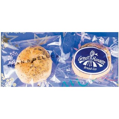 1.2 Mil Lip-N-Tape Polypropylene Bag w/Header (5"x6 1/2")