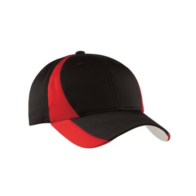 Sport-Tek® Dry Zone® Nylon Colorblock Cap.