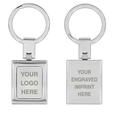 Rectangular Shape Key Chain (Domestic Production)