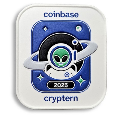 Custom 2D Silicone Label/Patch Orient Made