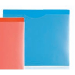 Blue Letter Size File Jacket Cover