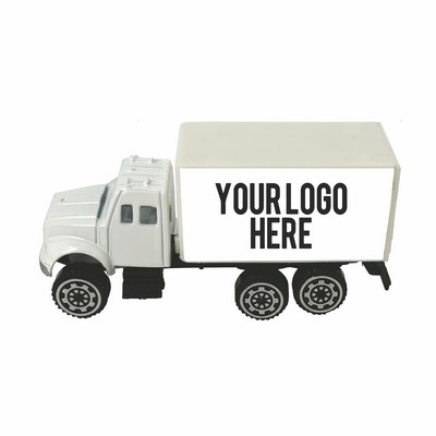 3" 1:64 Die Cast Replica Box Truck White