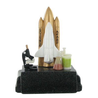 5¾" Science Award Scholastic Resin Trophy