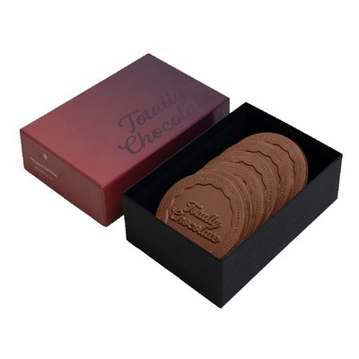 Decadent 6-Piece Chocolate Cookie Gift Set with Luxury Custom Packaging
