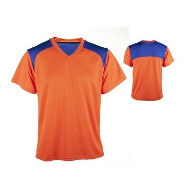 Adult Dazzle Cloth Soccer Jersey Shirt w/ Contrasting Front & Back Panel