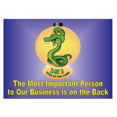 Chinese New Year/Year of the Snake Rectangle Photo Hand Mirror (2½"x3½")