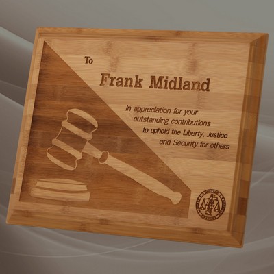 Laser Engraved Award Plaque (13"x10.5")