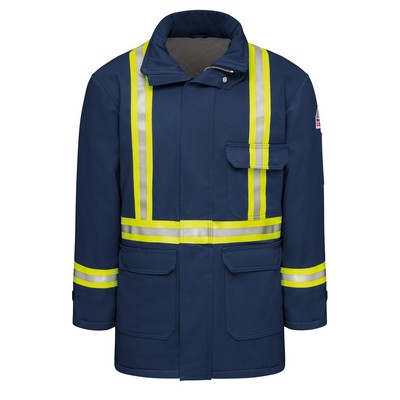 Bulwark® Men's Heavyweight Excel FR ComforTouch Insulated Deluxe Parka with Reflective Trim