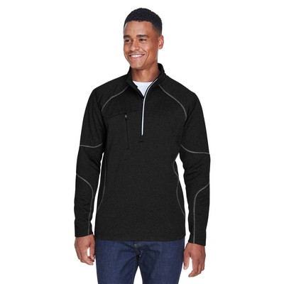 NORTH END® Men's Catalyst Performance Fleece Quarter-Zip Pullover Sweatshirt