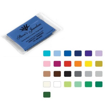 Ultra Opper Fiber® Cloth In Vinyl Pouch (6"x 6")