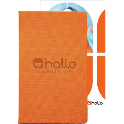 Bohemian Textured Journal w/Full-Color Tip-In (5"x8.5")