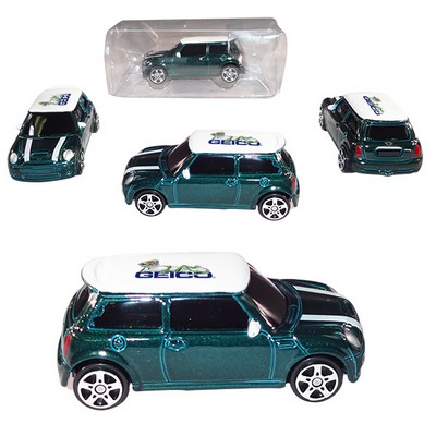 3" 1:64 Mini Cooper w/ Full Color Graphics