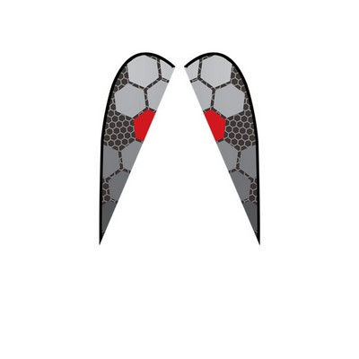 Medium Teardrop Double Sided Graphic Only