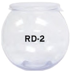 144 Oz. Round Globe Style Shareable Bowls - Blank