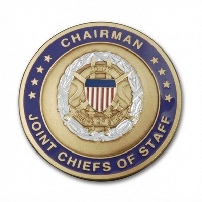 Die Struck Solid Brass Coin (1.25"x0.102")