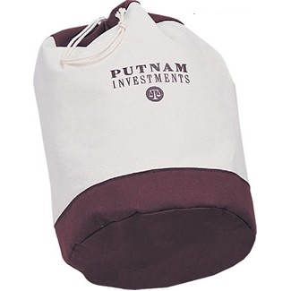 10 Oz. Natural Canvas Fashion Drawcord Bag