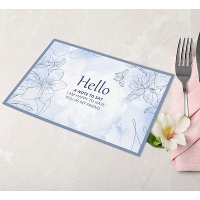 Flat Note Cards (4" x 6")