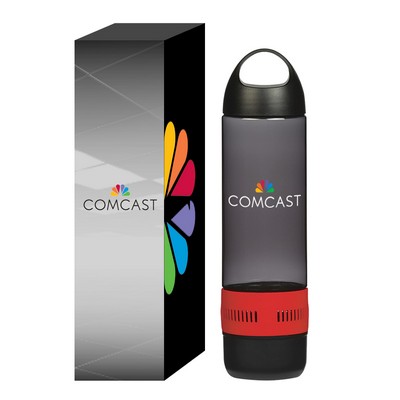 16 Oz. Tritan™ Rumble Speaker Bottle With Custom