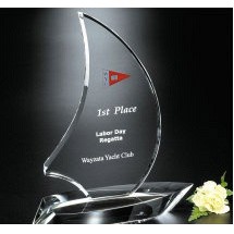 Sailboat Award 9-1/4"