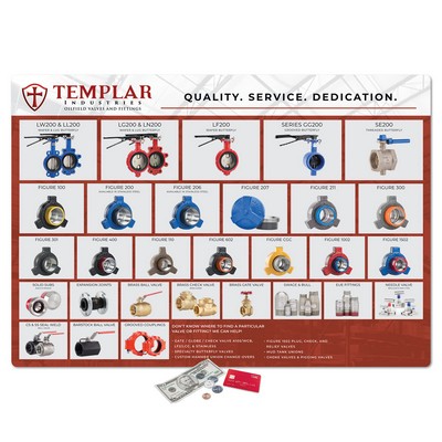 Origin'L Fabric® Heavy Duty Fabric Counter Mat-19.5"x28"x1/4"