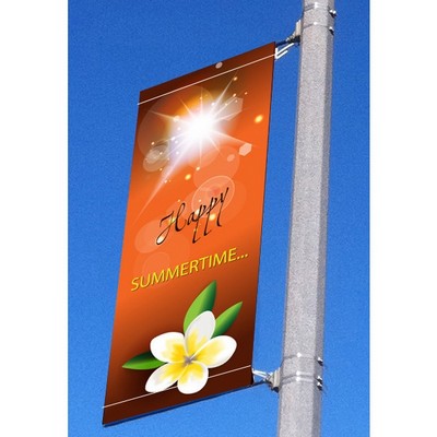 30" Single Sided Pole Banner