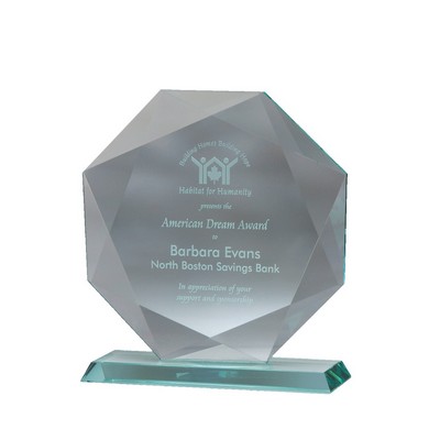 Jade Glass Octagon Award