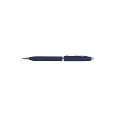 Cross Century II Blue Lacquer & Silver Trim Ballpoint Pen