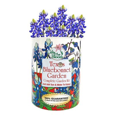 Texas Bluebonnet Garden in Eco-Friendly Grocan