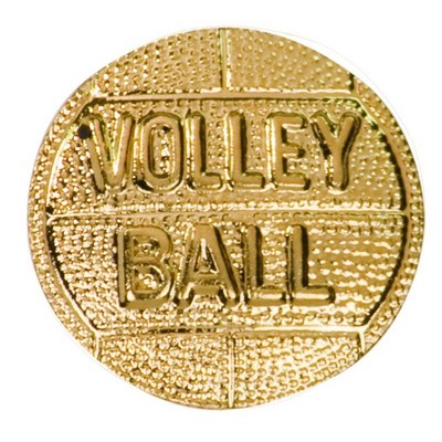 Volleyball Lapel Pin