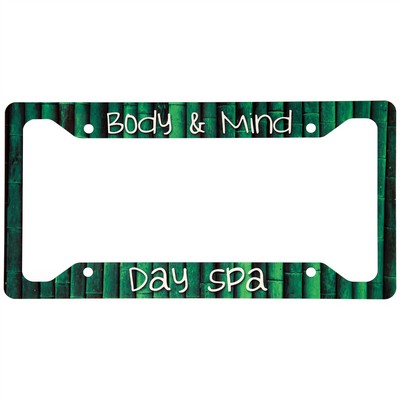 Aluminum Car's License Plate Frame