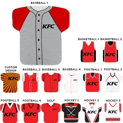 17" X 18" Jersey Shaped Cooling Towel