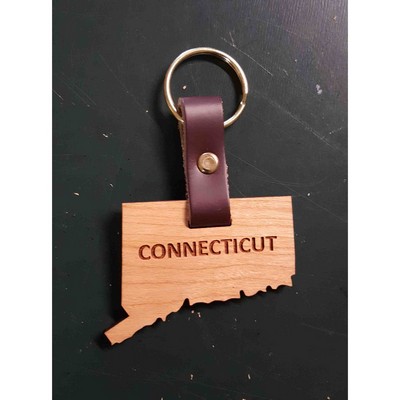 Hardwood State Keychains