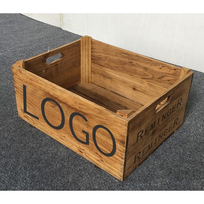 Fir Wood Storage Crate