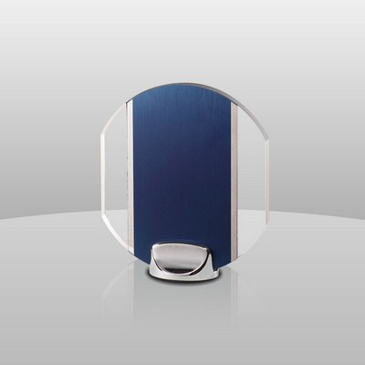 Cobalt Blue Aluminum Fusion (6 1/2" x 5 1/2" x 2")