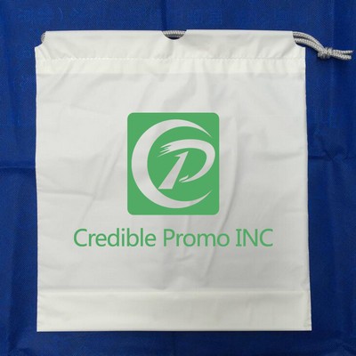 Custom Plastic Drawstring Cinch Bag