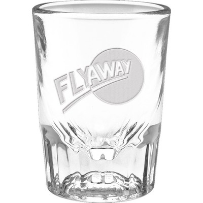 2 Oz. Fluted Shot Glass - Etched