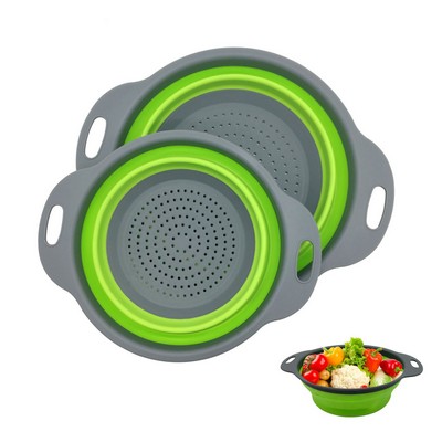 Collapsible Colanders Set