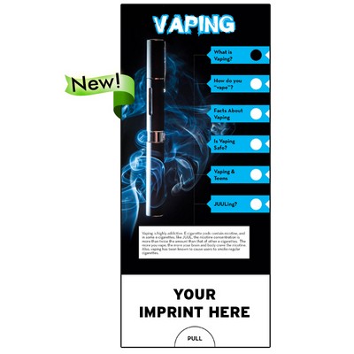Vaping Slide Guide Brochures