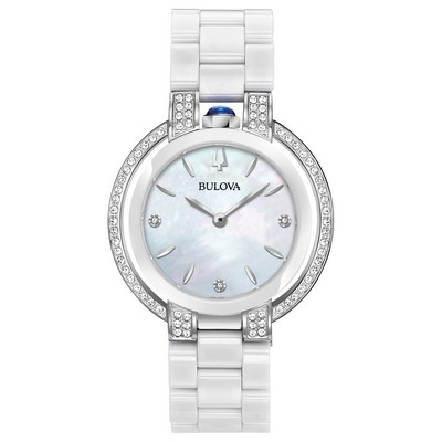 Bulova Ladies' Rubaiyat Ceramic Bracelet Watch